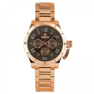 Expedition 6381 Rosegold Brown Lady Steel BFBRGBO1